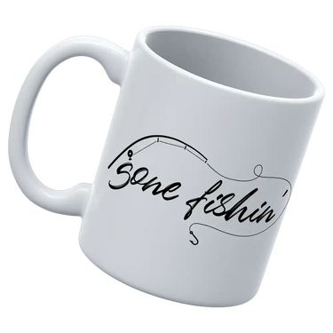 Gone Fishing v2 11oz Mug